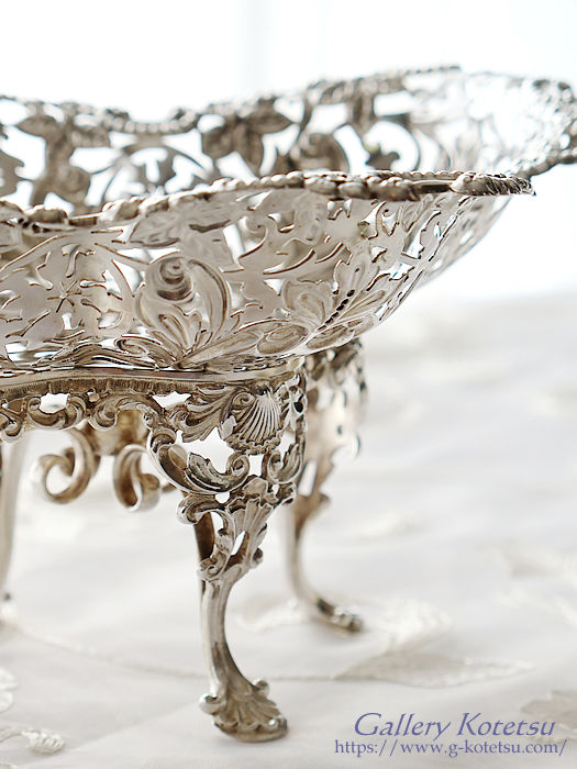 AeB[NVo[R|[g antique silver compote