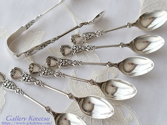 antique silver tea spoon