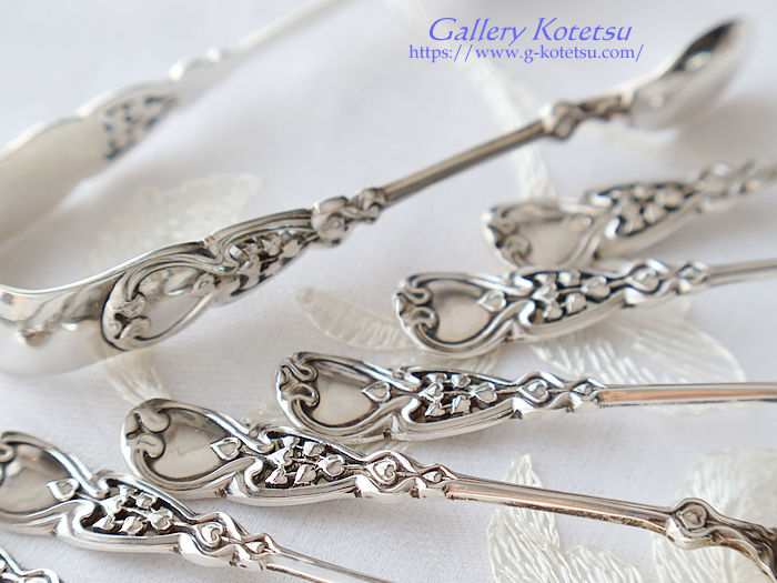 antique silver tea spoon