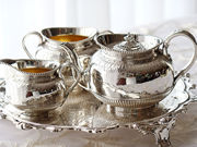 AeB[NVo[eB[Zbg antique silver teaset