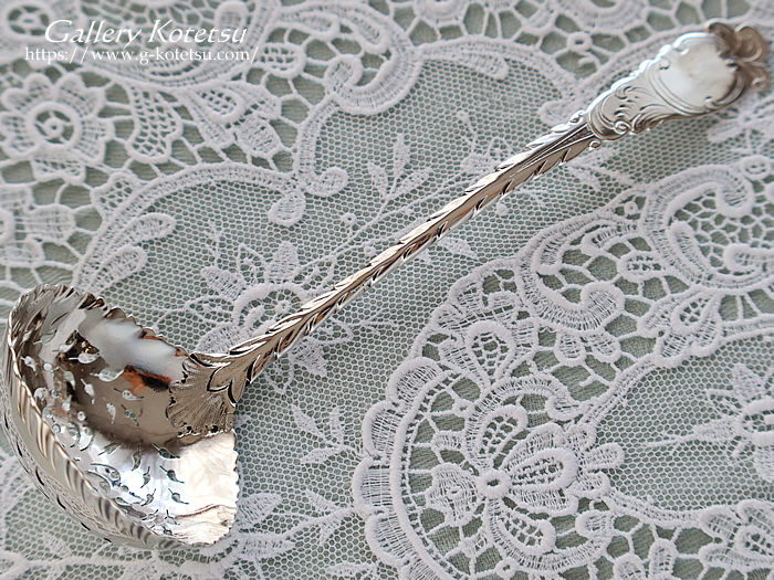 antique silver shfter spoon