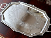 Vo[T@ antique silver salver