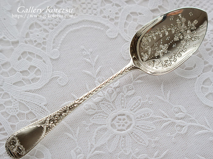 antique silver tea spoon