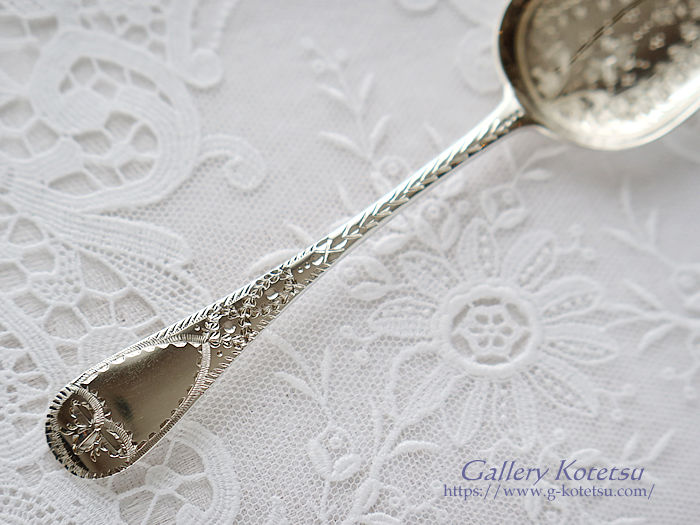 antique silver tea spoon