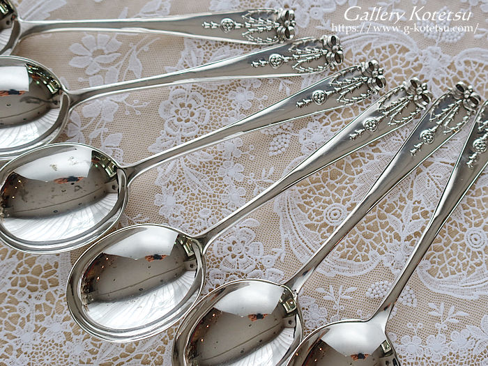 antique silver soup spoon