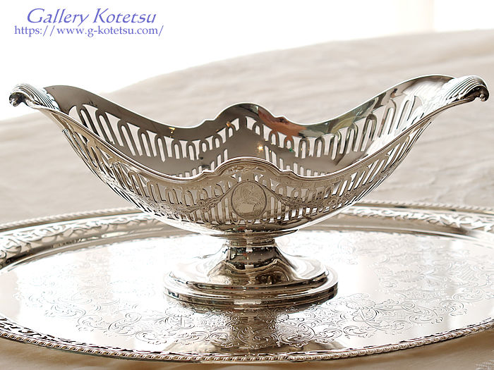 AeB[NVo[R|[g antique silver compote