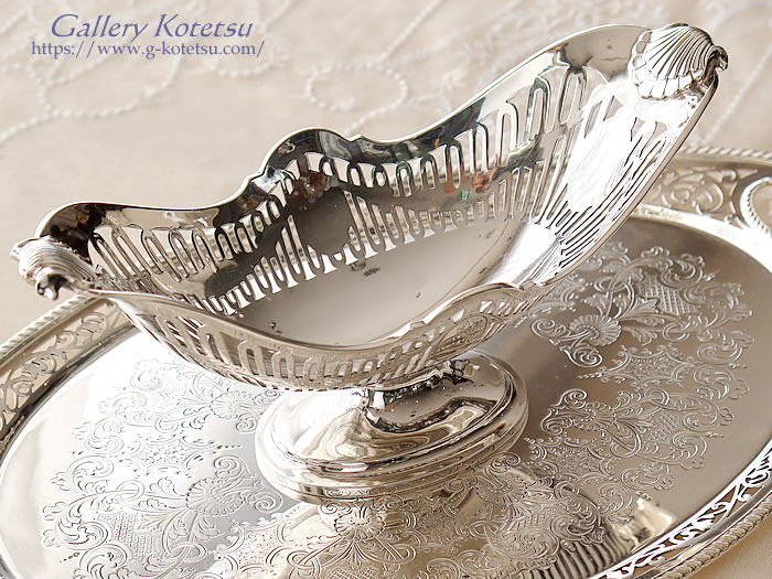 AeB[NVo[R|[g antique silver compote