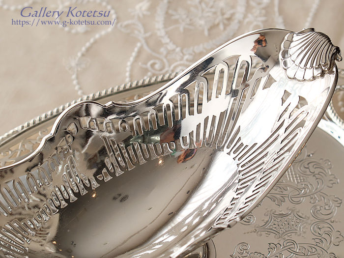 AeB[NVo[R|[g antique silver compote