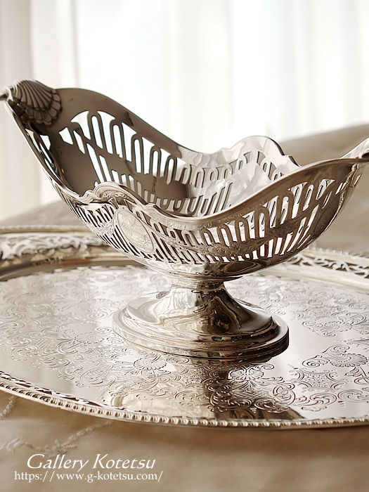 AeB[NVo[R|[g antique silver compote