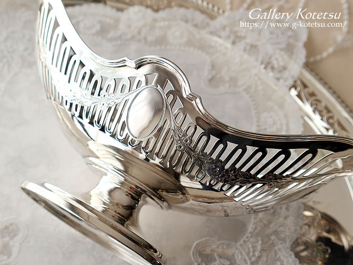 AeB[NVo[R|[g antique silver compote