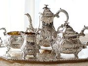 AeB[NVo[eB[Zbg antique silver teaset