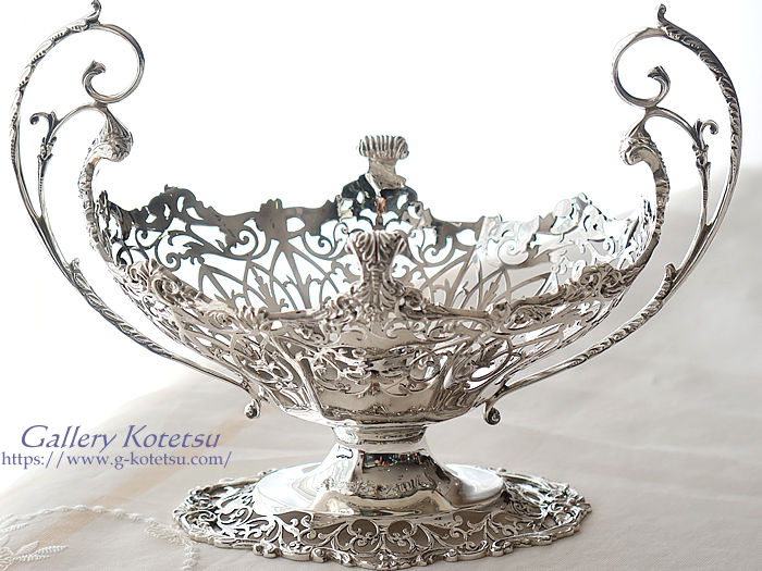 AeB[NVo[R|[g antique silver compote