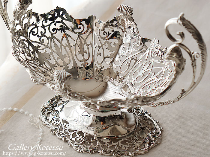 AeB[NVo[R|[g antique silver compote