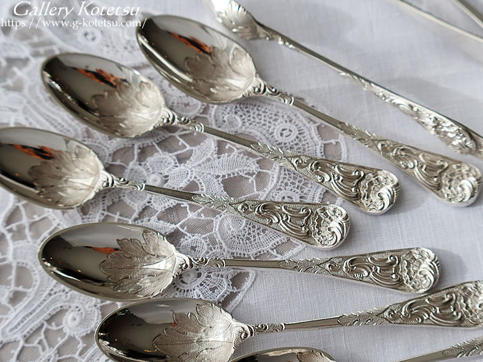 antique silver tea spoon