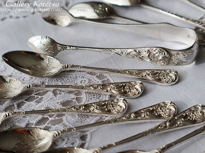 antique silver tea spoon