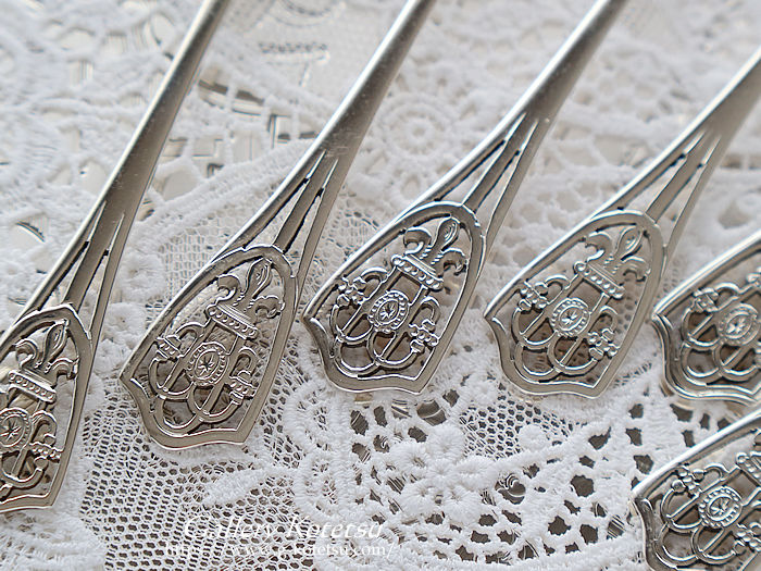 antique silver tea spoon