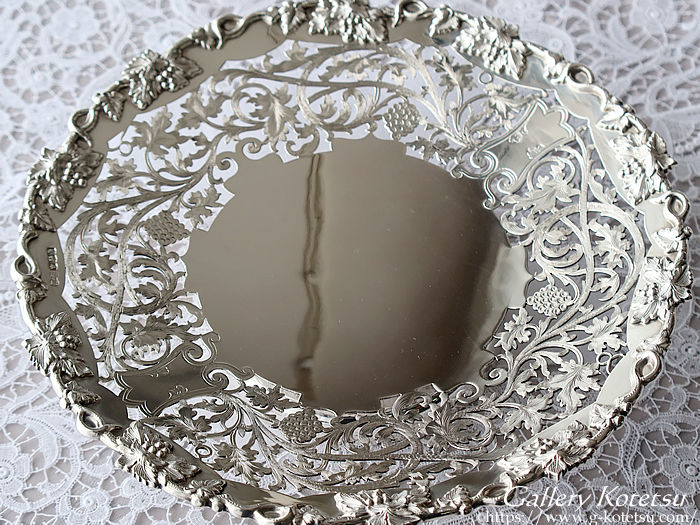 アンティークシルバーディッシュ antique silver dish