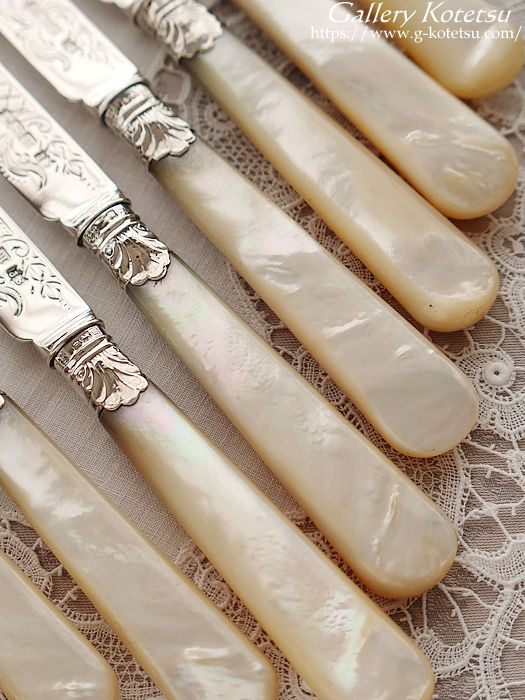 AeB[NVo[@fU[gJg[ antiquesilver dessertcutlery