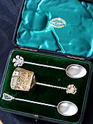 アンティークシルバーティーセット antique silver teaset