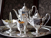 AeB[NVo[eB[Zbg antique silver teaset