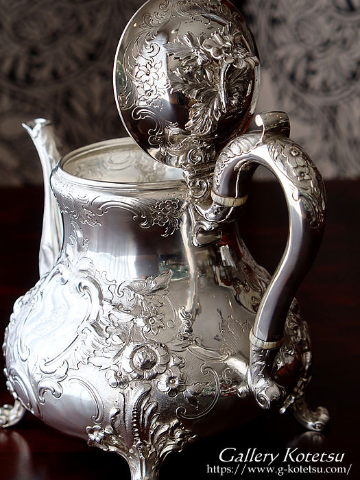 Vo[eB[|bg antique silver teapot