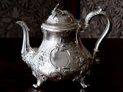 AeB[NVo[eB[Zbg antique silver teaset