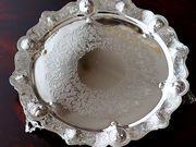 シルバーサルヴァ antique silver salver