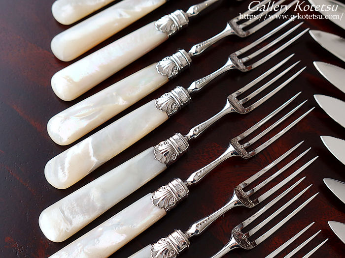 AeB[NVo[@fU[gJg[ antiquesilver dessertcutlery