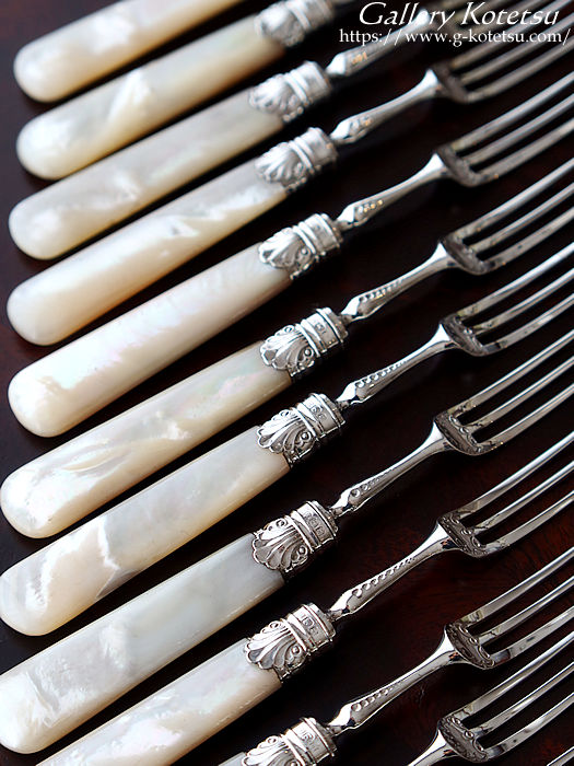 AeB[NVo[@fU[gJg[ antiquesilver dessertcutlery