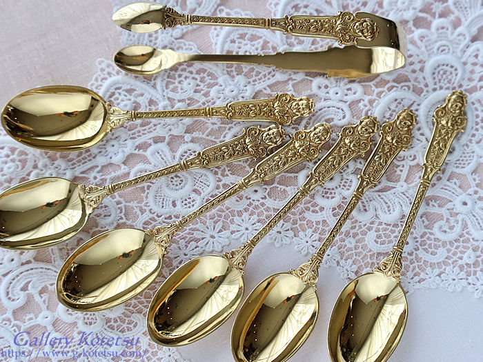 antique silver tea spoon AeB[NVo[@eB[Xv[