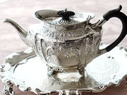 AeB[NVo[eB[Zbg antique silver teaset