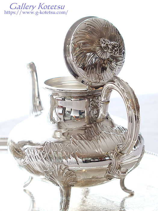 antique silver tea set AeB[NVo[@eB[Zbg