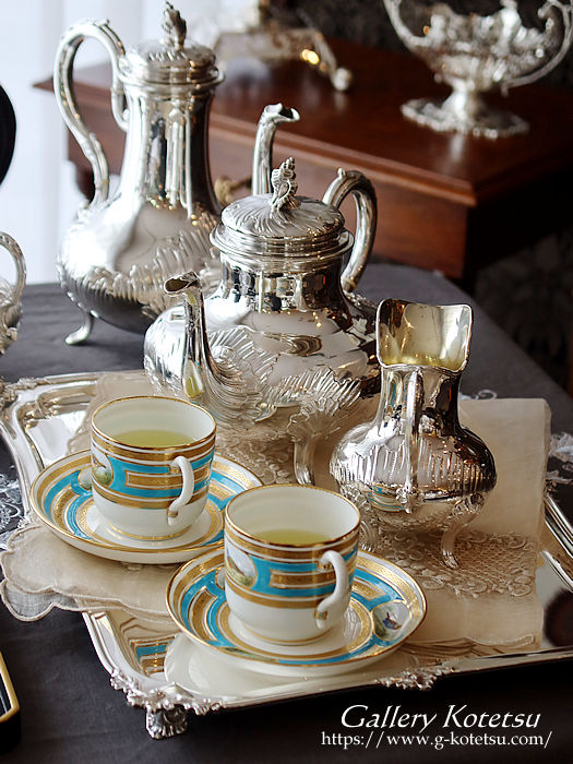 antique silver tea set AeB[NVo[@eB[Zbg