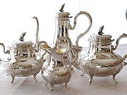 AeB[NVo[eB[Zbg antique silver teaset