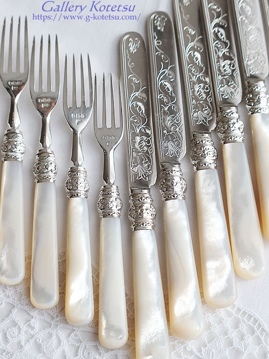 antique silver dessert cutlery AeB[NVo[@fU[gJg[