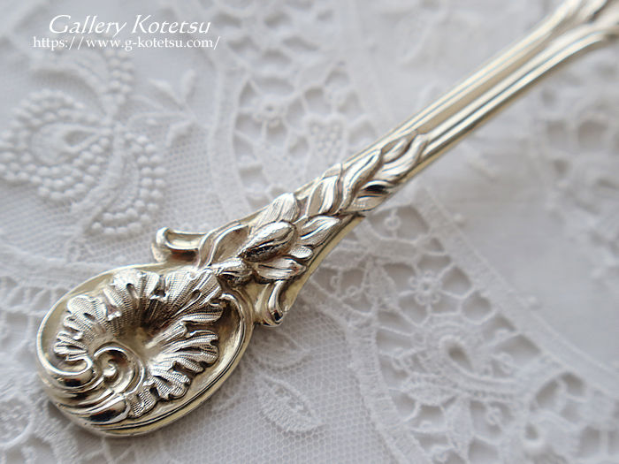 antique silver shifter spoon