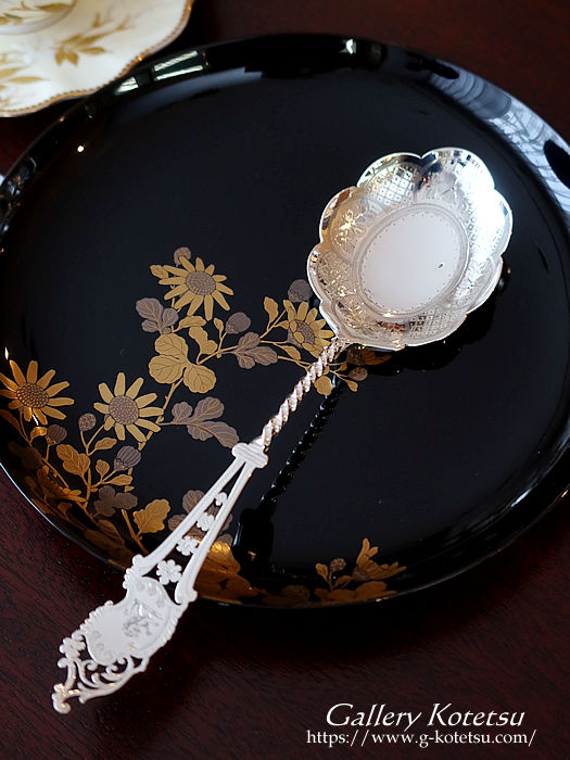 antique silver serving spoon アンティークシルバー　スプーン