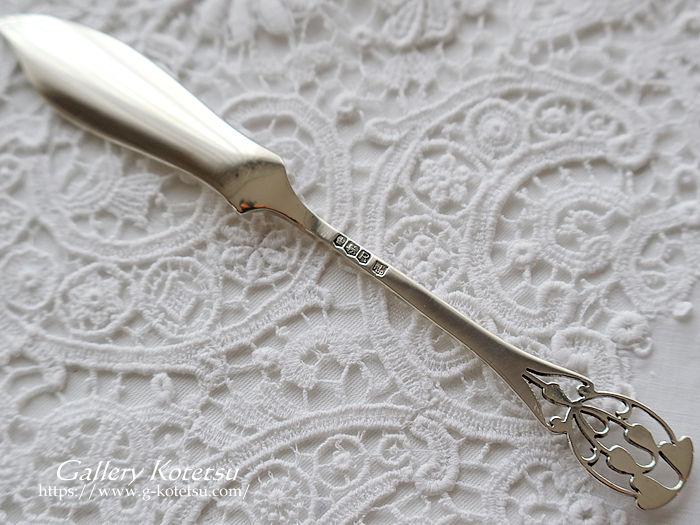 antique silver butter knife AeB[NVo[