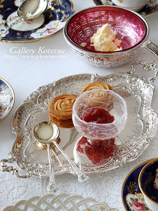 antique silver tray �A���e�B�[�N�V���o�[�@�g���[