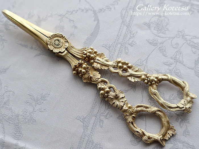 antique silver grape scissers �A���e�B�[�N�V���o�[�@�O���[�v�V�U�[�Y