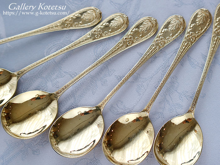 antique silver spoon AeB[NVo[