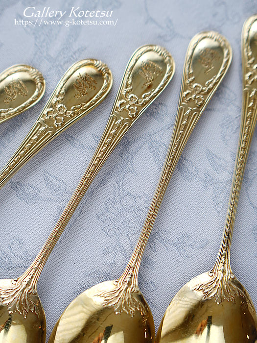 antique silver spoon アンティークシルバー