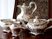 AeB[NVo[eB[Zbg antique silver teaset