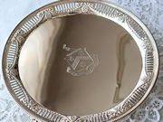 Vo[T@ antique silver salver