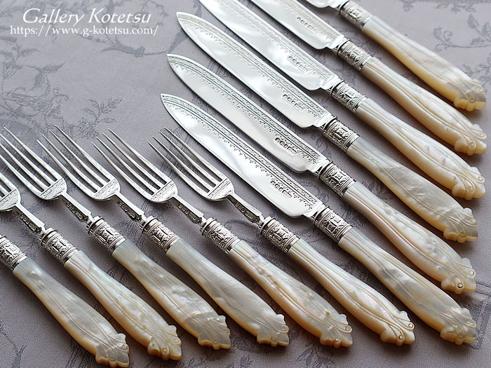 antique silver dessert cutlery AeB[NVo[@fU[gJg[