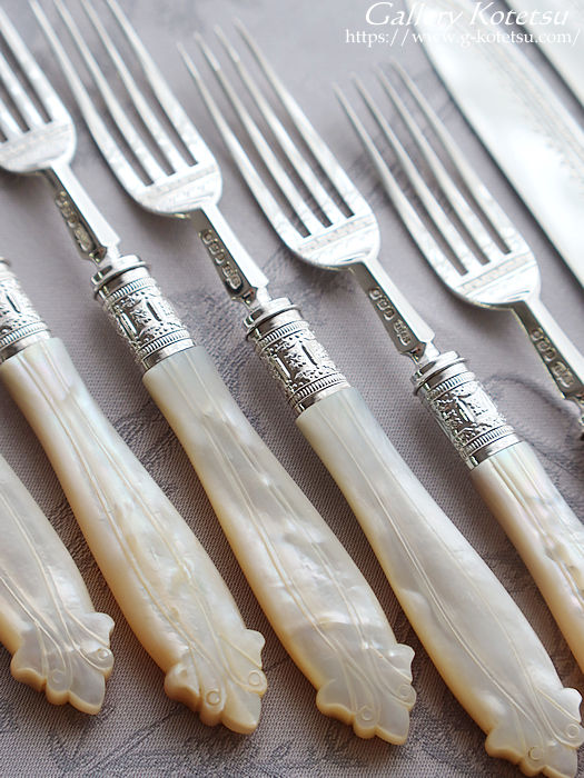 antique silver dessert cutlery AeB[NVo[@fU[gJg[