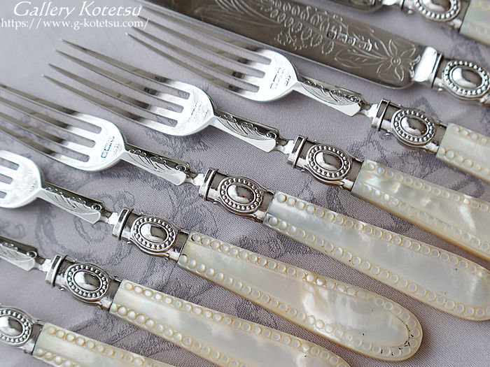 antique silver dessert cutlery AeB[NVo[@fU[gJg[