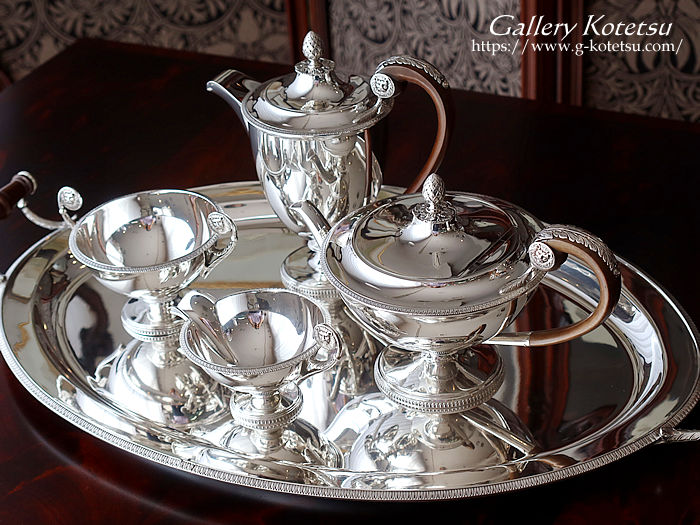 antique silver tea set AeB[NVo[@eB[Zbg