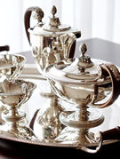 �A���e�B�[�N�V���o�[�e�B�[�Z�b�g antique silver teaset