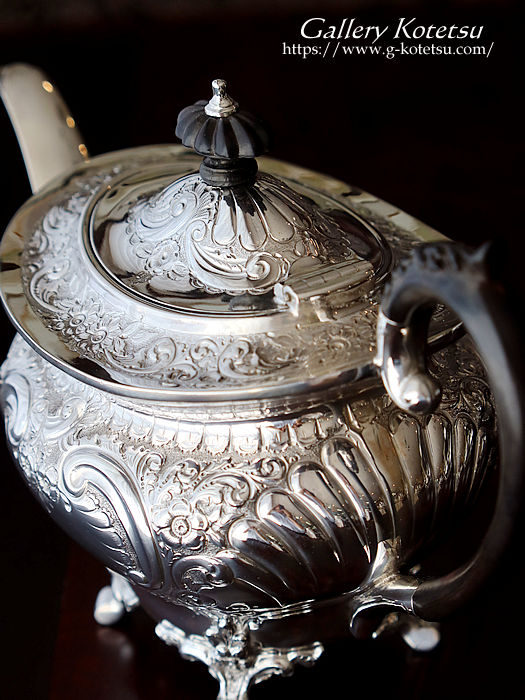 antique silver tea set AeB[NVo[@eB[Zbg